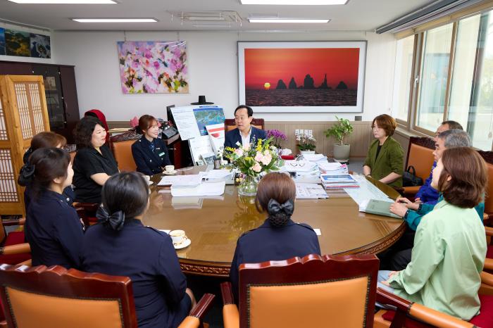 통영시, 2025년 그린로드대장정 발대식 개최 기사 이미지